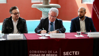 Firman convenio de colaboración SECTEI y CLACSO