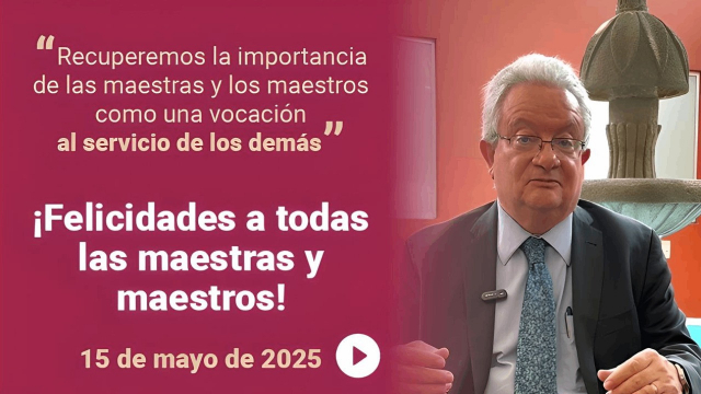 Felicitación por el Día del Maestro
