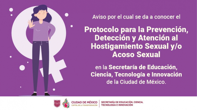 Protocolo para la prevención, detección y atención al hostigamiento y/o acoso sexual