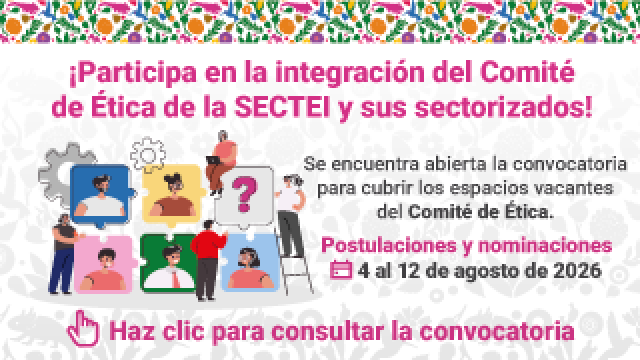 Convocatoria para conformar Comité de Ética 2026 (Lugares vacantes)